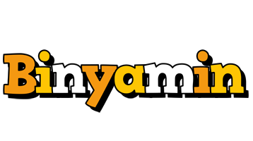 Binyamin cartoon logo