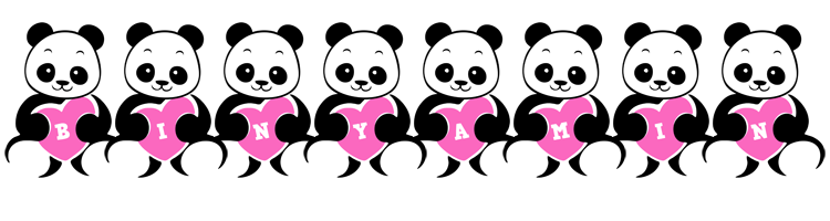 Binyamin love-panda logo