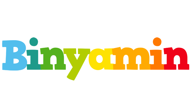 Binyamin rainbows logo