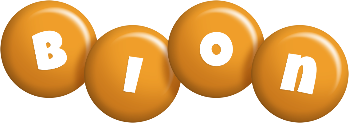 Bion candy-orange logo