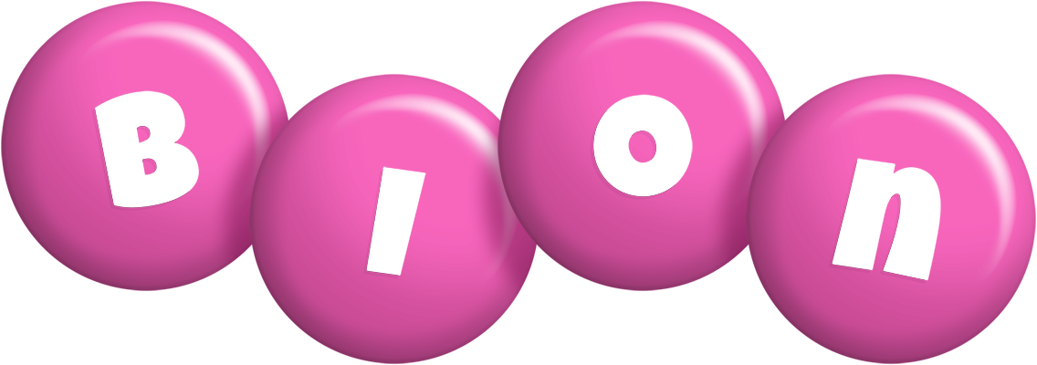 Bion candy-pink logo