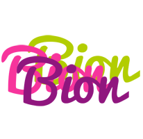 Bion flowers logo