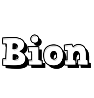 Bion snowing logo