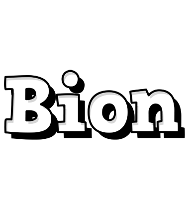 Bion snowing logo