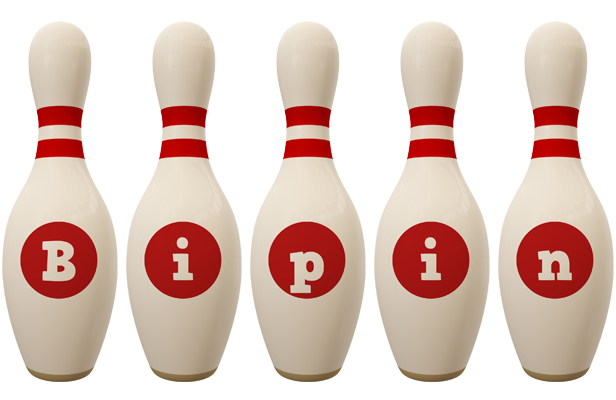 Bipin bowling-pin logo