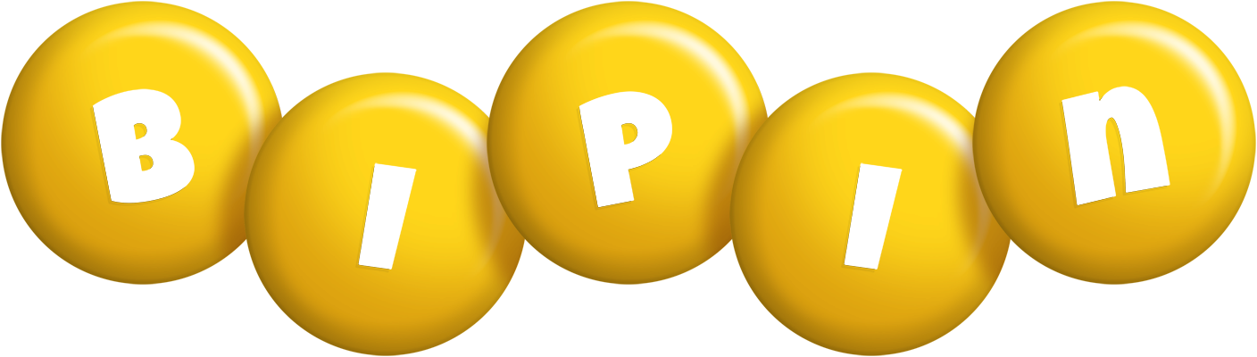 Bipin candy-yellow logo