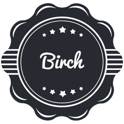 Birch badge logo