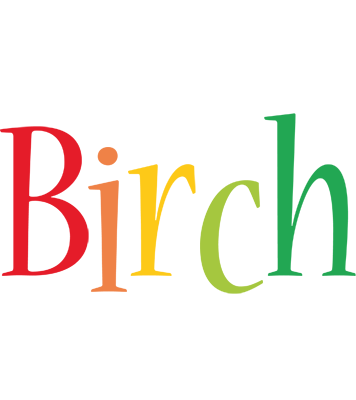 Birch birthday logo