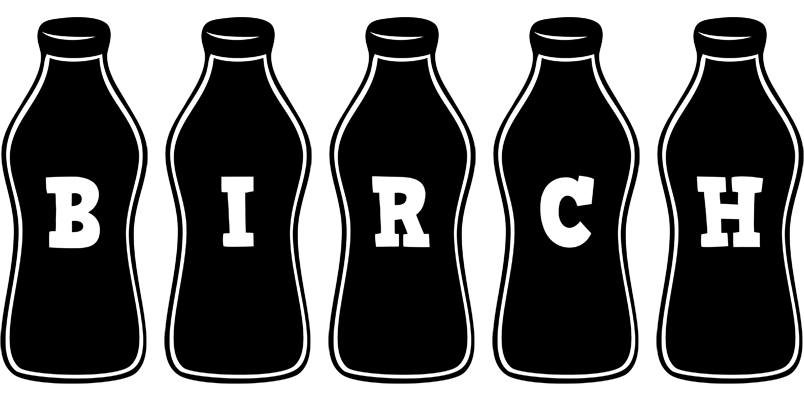 Birch bottle logo