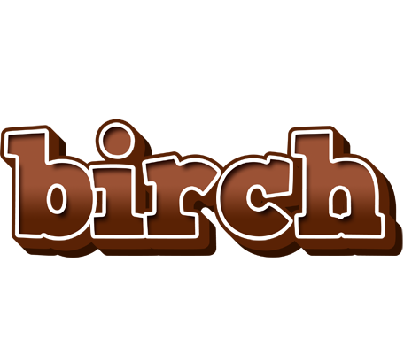 Birch brownie logo