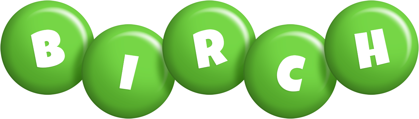 Birch candy-green logo