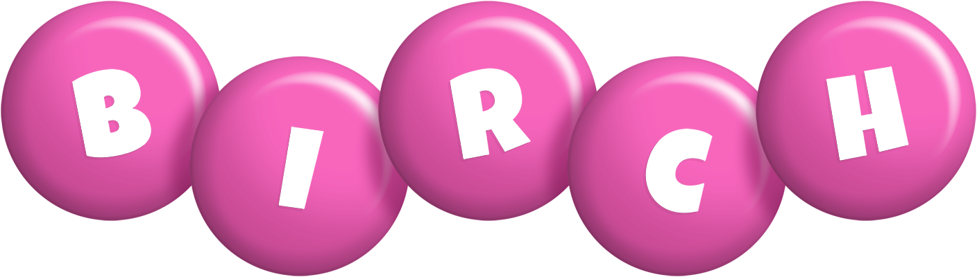 Birch candy-pink logo