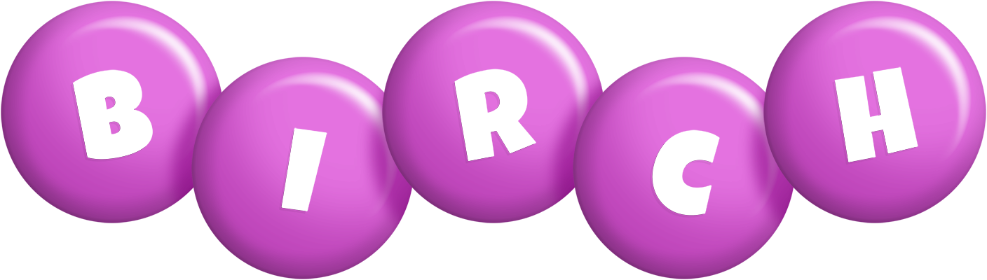Birch candy-purple logo