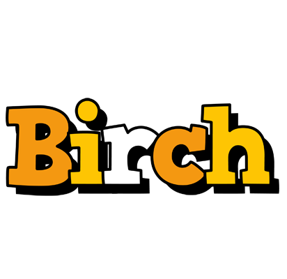 Birch cartoon logo