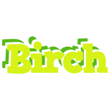 Birch citrus logo