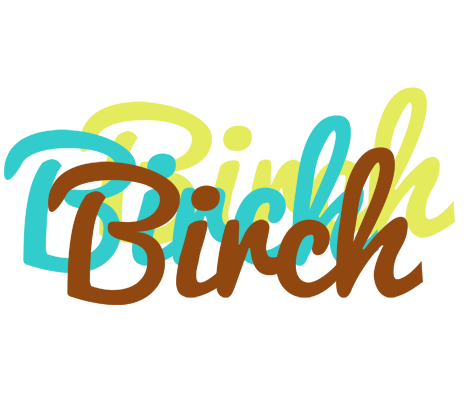 Birch cupcake logo