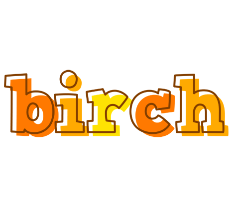 Birch desert logo