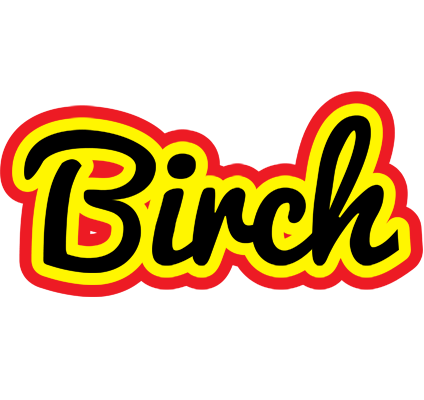Birch flaming logo