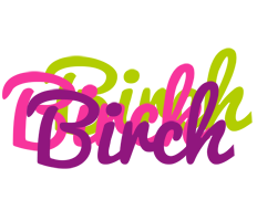 Birch flowers logo