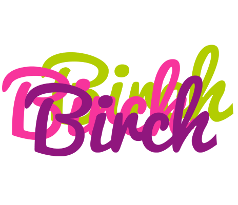 Birch flowers logo