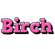 Birch girlish logo