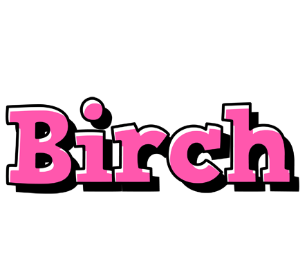 Birch girlish logo