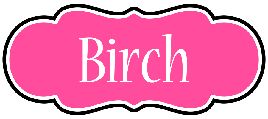 Birch invitation logo