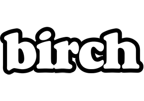 Birch panda logo