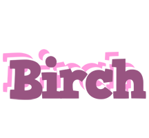 Birch relaxing logo