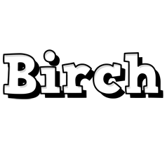 Birch snowing logo