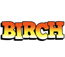 Birch sunset logo