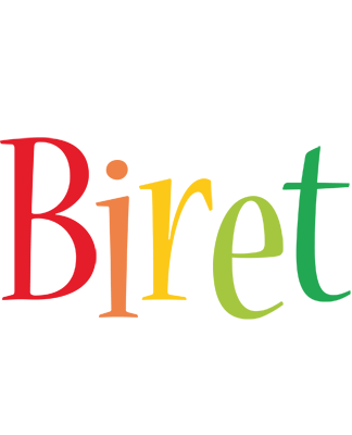 Biret birthday logo