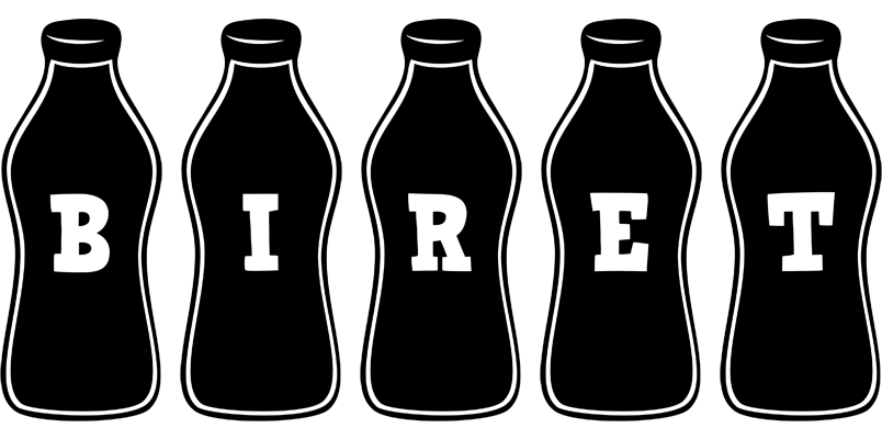 Biret bottle logo