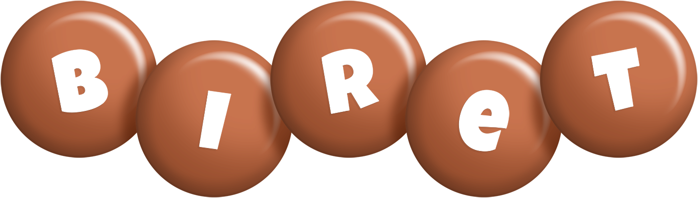 Biret candy-brown logo