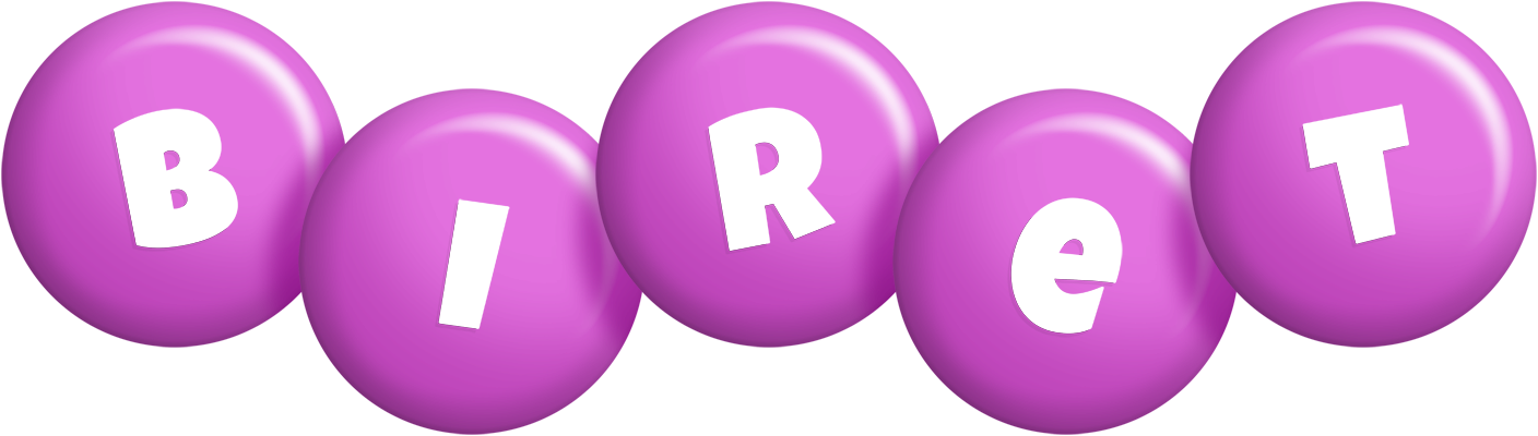 Biret candy-purple logo