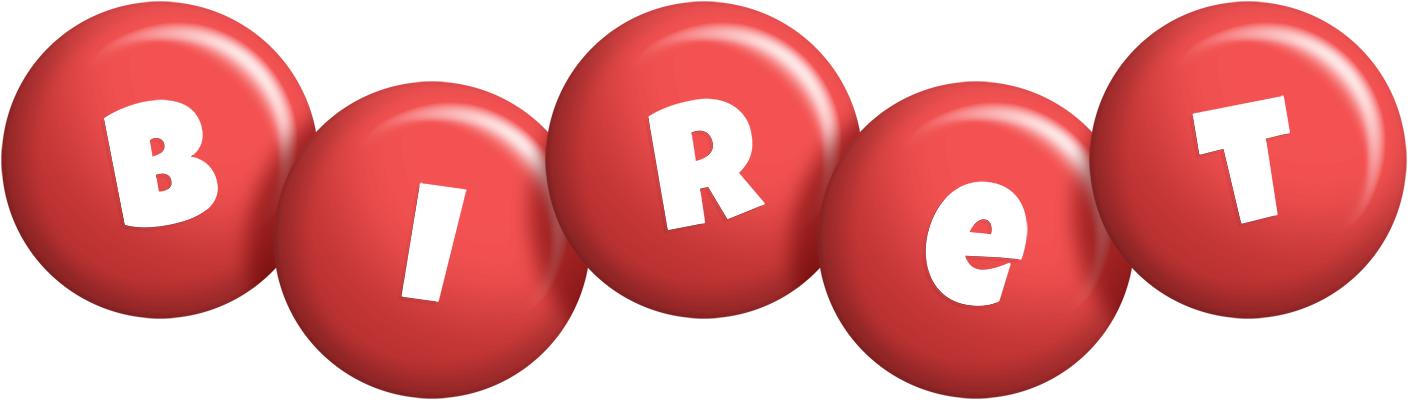 Biret candy-red logo