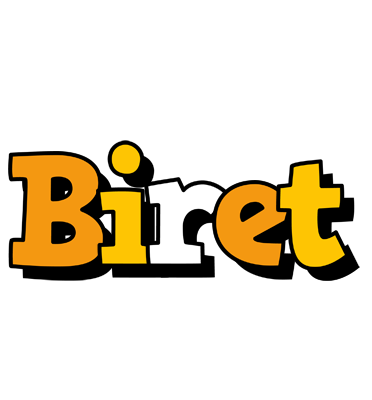 Biret cartoon logo