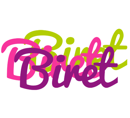 Biret flowers logo