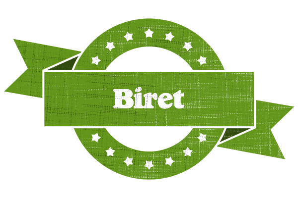 Biret natural logo