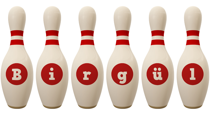 Birgül bowling-pin logo