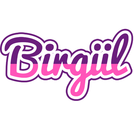 Birgül cheerful logo
