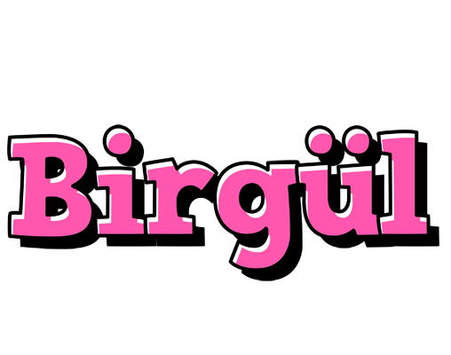 Birgül girlish logo