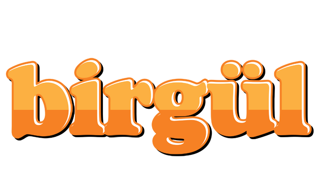 Birgül orange logo