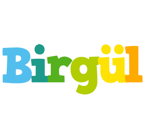 Birgül rainbows logo