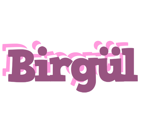 Birgül relaxing logo