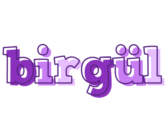 Birgül sensual logo
