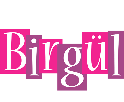 Birgül whine logo