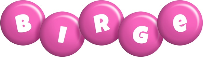 Birge candy-pink logo