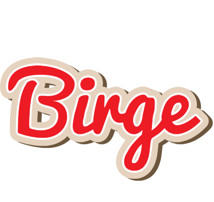 Birge chocolate logo