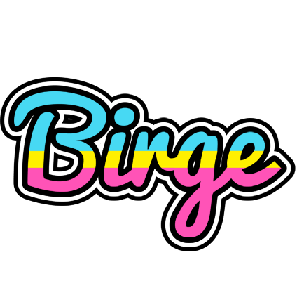 Birge circus logo